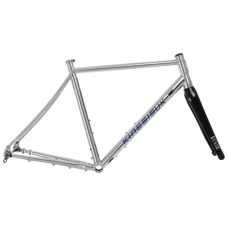 Kinesis UK GTD V2 Titanium Frameset - Silver-1